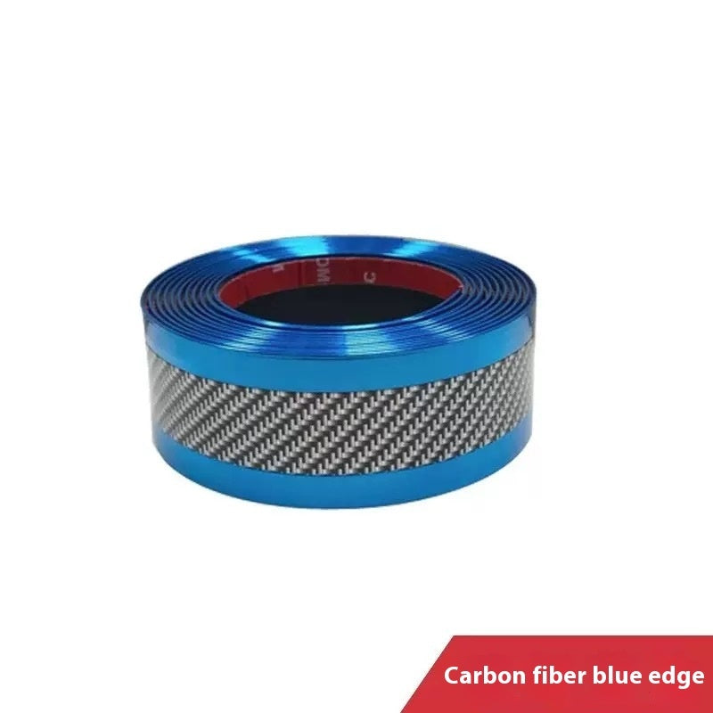 Automobile Door Strip Carbon Fiber Pedal Decoration Scratch Proof Protection