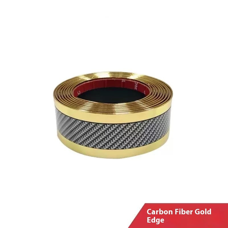 Automobile Door Strip Carbon Fiber Pedal Decoration Scratch Proof Protection