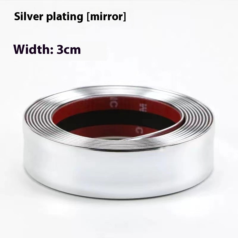 Automobile Door Strip Carbon Fiber Pedal Decoration Scratch Proof Protection